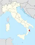 Lage innerhalb Italiens