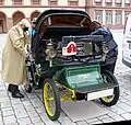 Cudell 3½ PS: Deutsche Lizenzversion des Vis-à-vis Type D (1901)