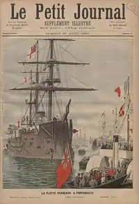 Schlachtschiff Marengo in Portsmouth