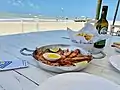 Verpflegung am Strand