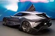 Heckansicht Cupra Dark Rebel Concept (2023)
