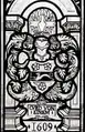 Wappen des Curd von Einem in St. Jacobi zu Einbeck (1609)