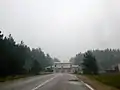 Ehemalige Grenzstation bei Nida/Būtingė