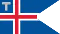 Zollflagge Islands (Aktuell)