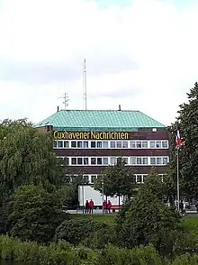 Die Cuxhavener Nachrichten am Kaemmererplatz