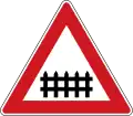 A-29Bahnübergang mit Schranken