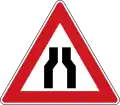 A-6aFahrbahnverengung (beidseitig)