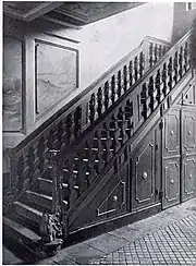 Ritterstraße 10, Treppe