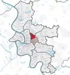 Lage im Stadtgebiet