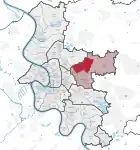 Lage im Stadtgebiet