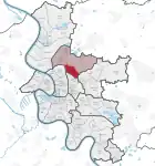 Lage im Stadtgebiet