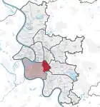 Lage im Stadtgebiet