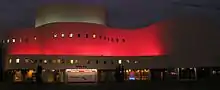 Schauspielhaus bei Nacht