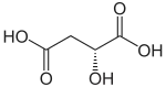 Strukturformel D-Äpfelsäure