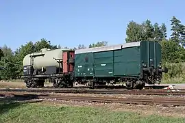 Bremswagen für Rollbockverkehr