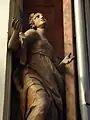 Figur an der Orgel