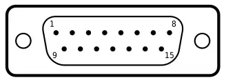 DA-15a15-pol Stift (männlich)