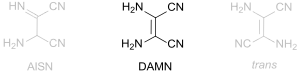 Strukturvarianten des Diaminomaleonitrils