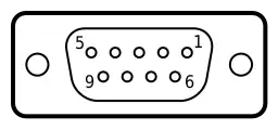 DE-9a9-pol Buchse (weiblich)