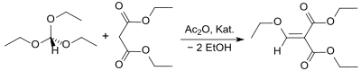 Synthese von DEEMM nach Claisen