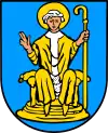 Bernhard, die Rechte zum Schwur erhoben
