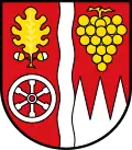 Landkreis Main-Spessart, „In Rot eine goldene Weintraube“