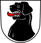 Brackenhaupt im Wappen von Mögglingen