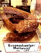 Braunschweiger Mettwurst in Braunschweig