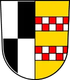 zwei geschachte Balken (Uehlfeld, DE)
