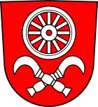 Waigolshausen, „In Rot zwei gekreuzte Rebmesser“