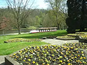 Parkeisenbahn Saarbrücken durch den DFG
