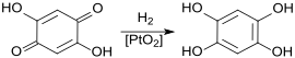 Hydrierung von DHBQ