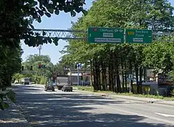 Kreuzung DK 78 mit der DW 933 in Wodzisław Śląski
