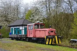 Museumslokomotive des Fördervereins Wupperschiene,Radevormwald-Dahlhausen