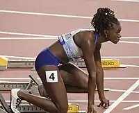 Vizeweltmeisterin Dina Asher-Smith