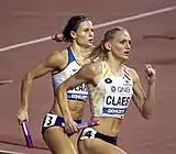 Hanne ClaesRang vier in&nbsp;55,25&nbsp;s
