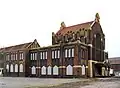 Zeche Westhausen, Lohnhalle mit Waschkaue, 1992 (im Jahr vor dem Brand)