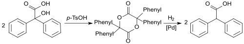 DPAA-Synthese über Dimerester