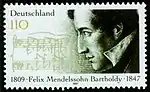 Deutsche Briefmarke (1997) zum 150.&nbsp;Todestag