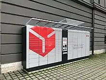 Paketautomat der DPDgroup in Tallinn