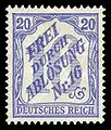 20 Pfg; Michel-Nr.: 13