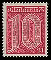 10 Pfg; Michel-Nr.: 17