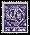 20 Pfg; Michel-Nr.: 19