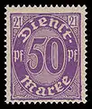 50 Pfg; Michel-Nr.: 21