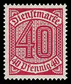 40 Pfg; Michel-Nr.: 28