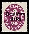 20 Pfg; Michel-Nr.: 37