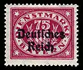 75 Pfg; Michel-Nr.: 43