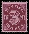 3 M; Michel-Nr.: 67