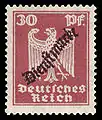 30 Pf; Michel-Nr.: 109