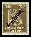 40 Pf; Michel-Nr.: 110